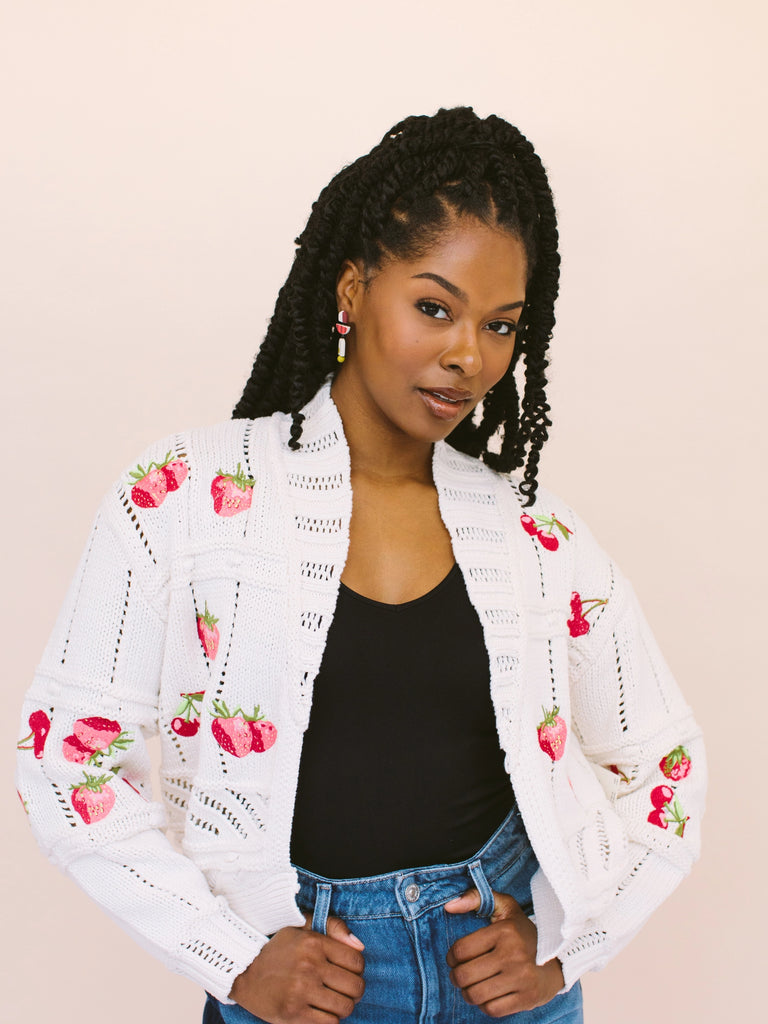 Unique earrings that are great for fall and winter, handmade locally in Charlotte, NC (North Carolina), at a Plaza Midwood woman owned jewelry art and home decor gift shop. A can't miss thing to do - order a housemade vegan chai at The Chai Window to sip while you shop. 